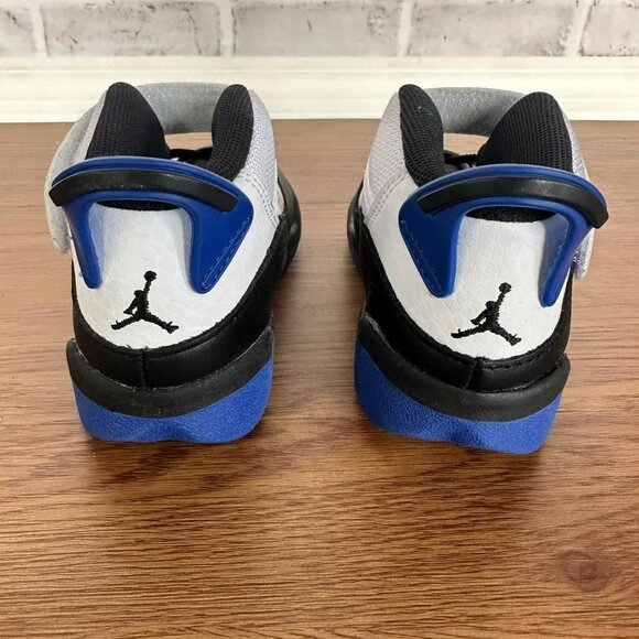 ⭐Rare Nike Jordan 6 Rings TD TODDLER Sz 10C Shoes Sneakers White Blue 323420-142 - Picture 5 of 8